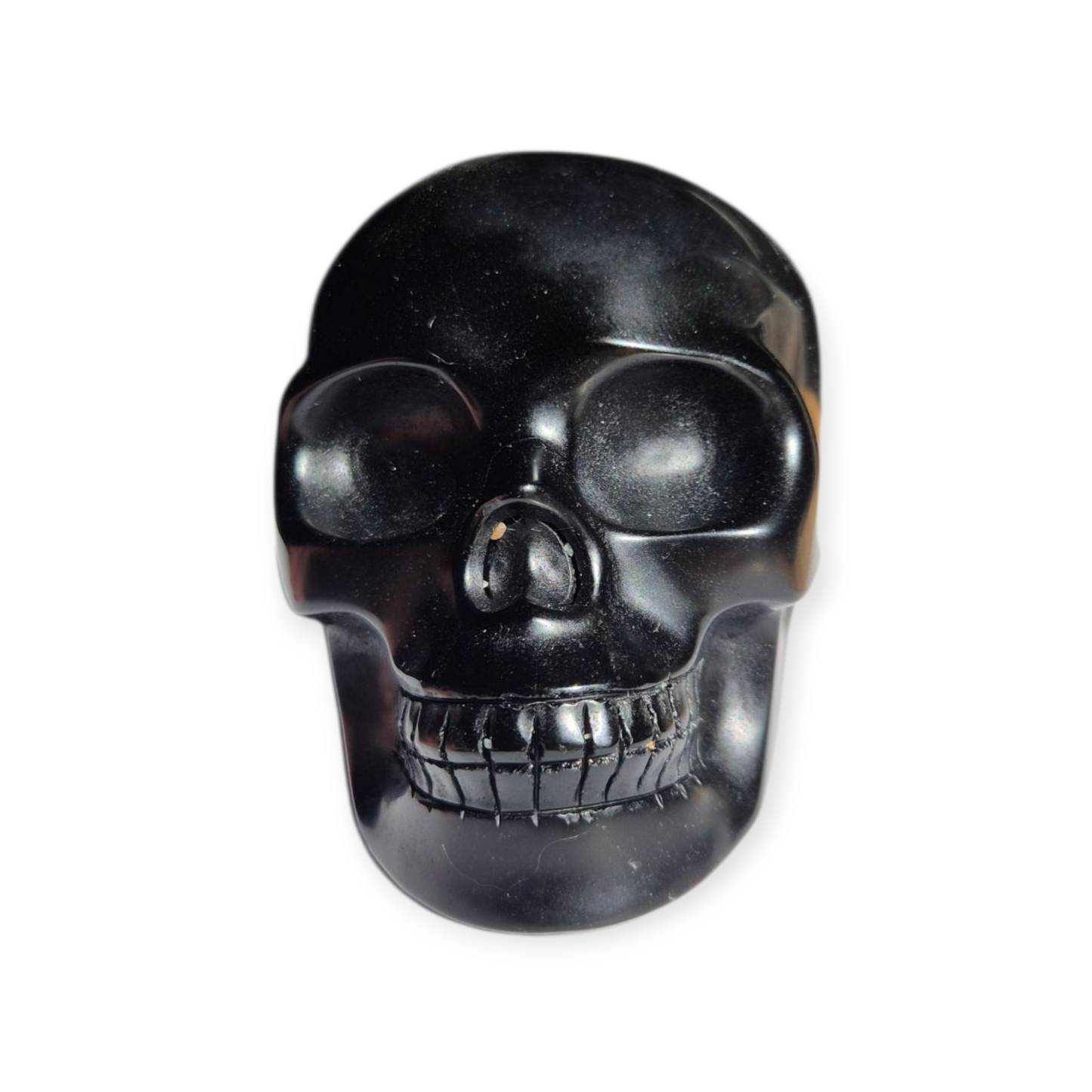 Crystals - Gold Sheen Obsidian Skull