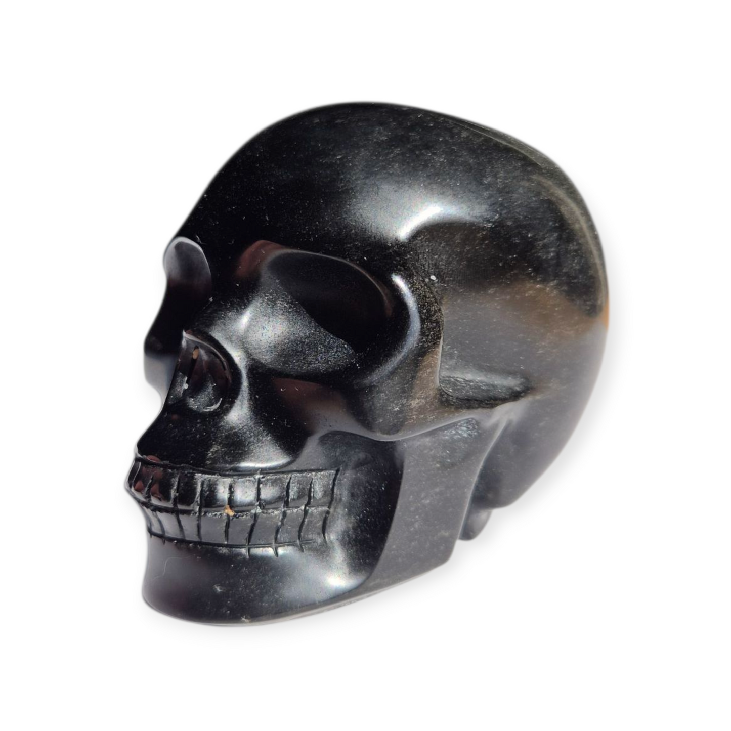 Crystals - Gold Sheen Obsidian Skull
