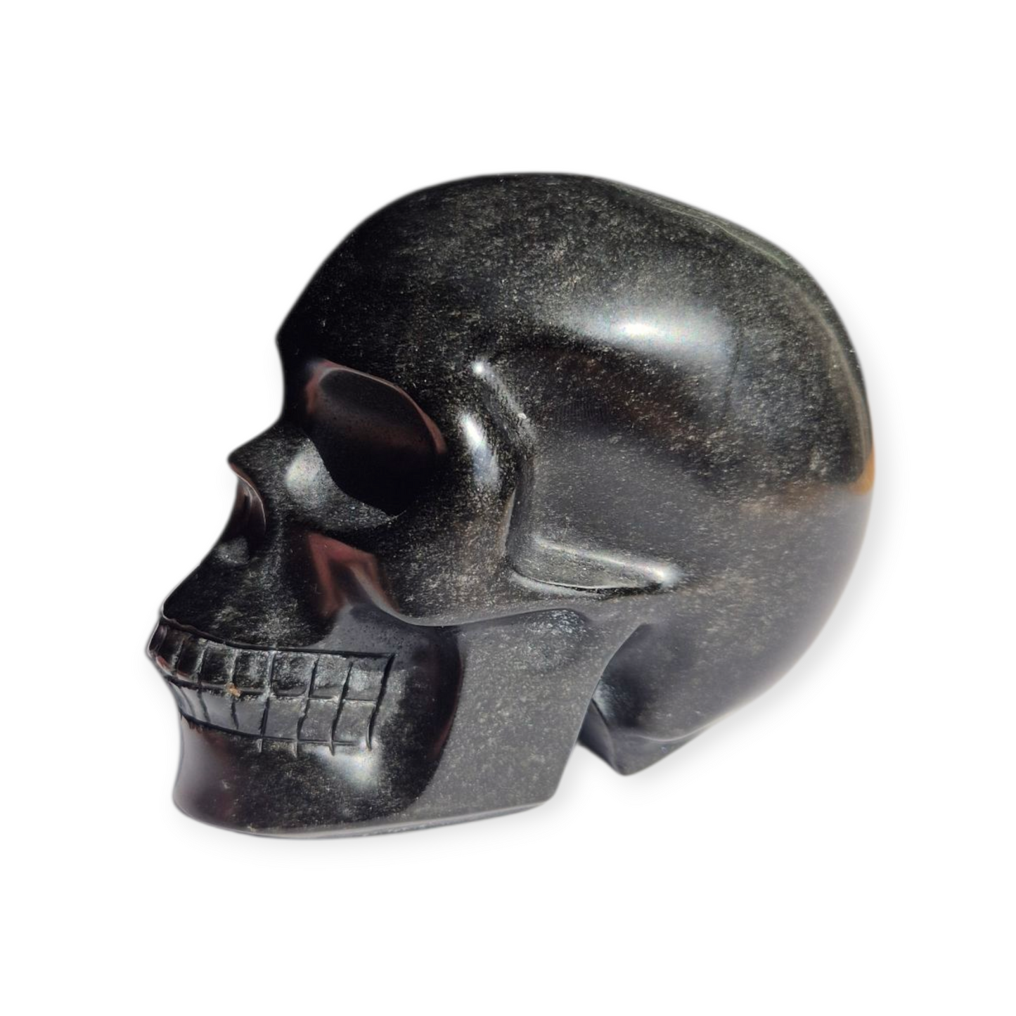 Crystals - Gold Sheen Obsidian Skull