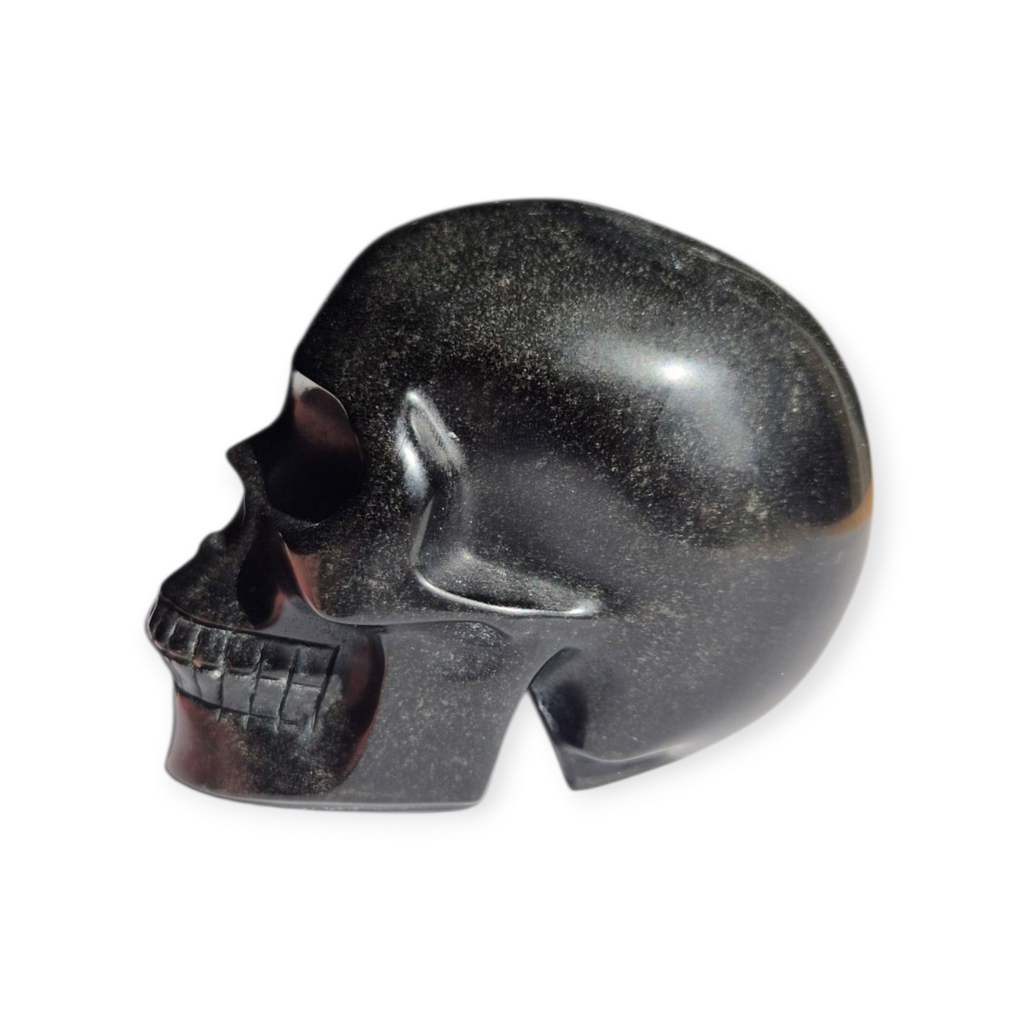 Crystals - Gold Sheen Obsidian Skull