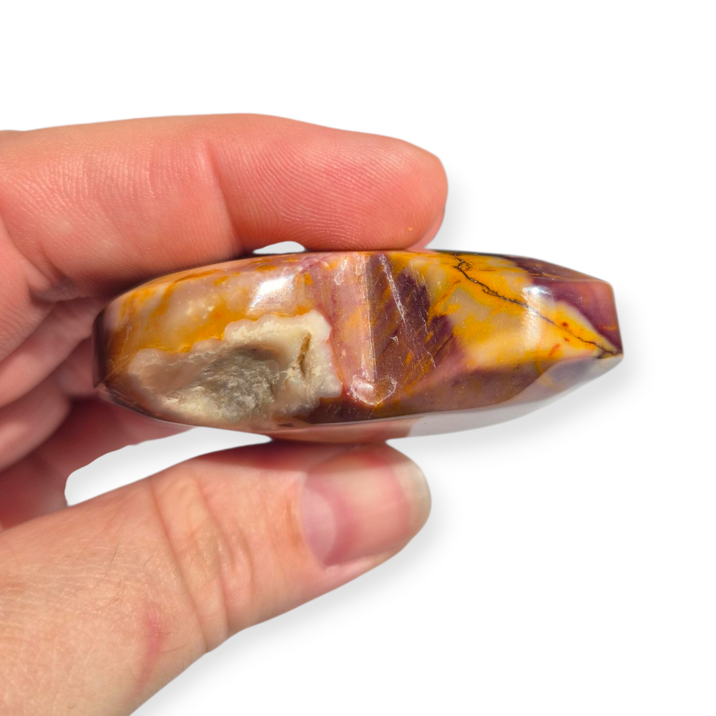 Crystals - Mookaite Jasper Polished Heart