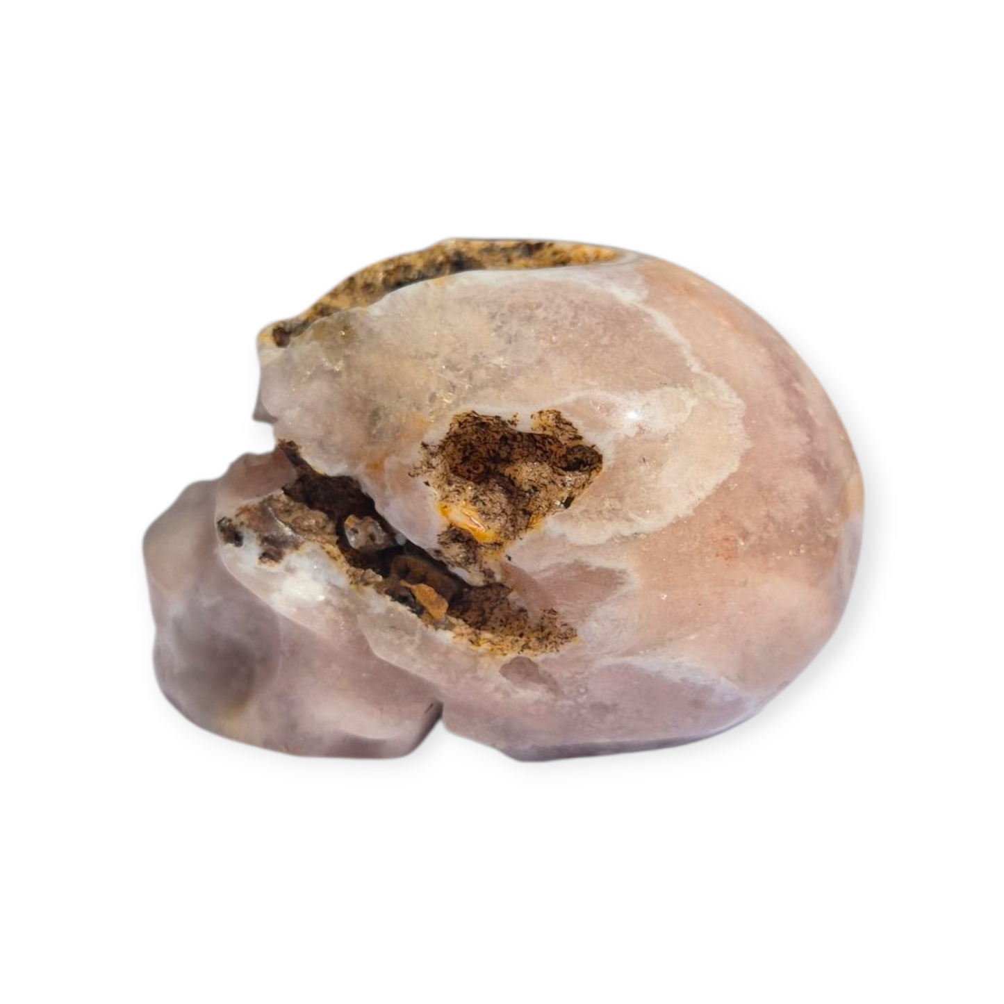 Crystals - Pink Amethyst Skull