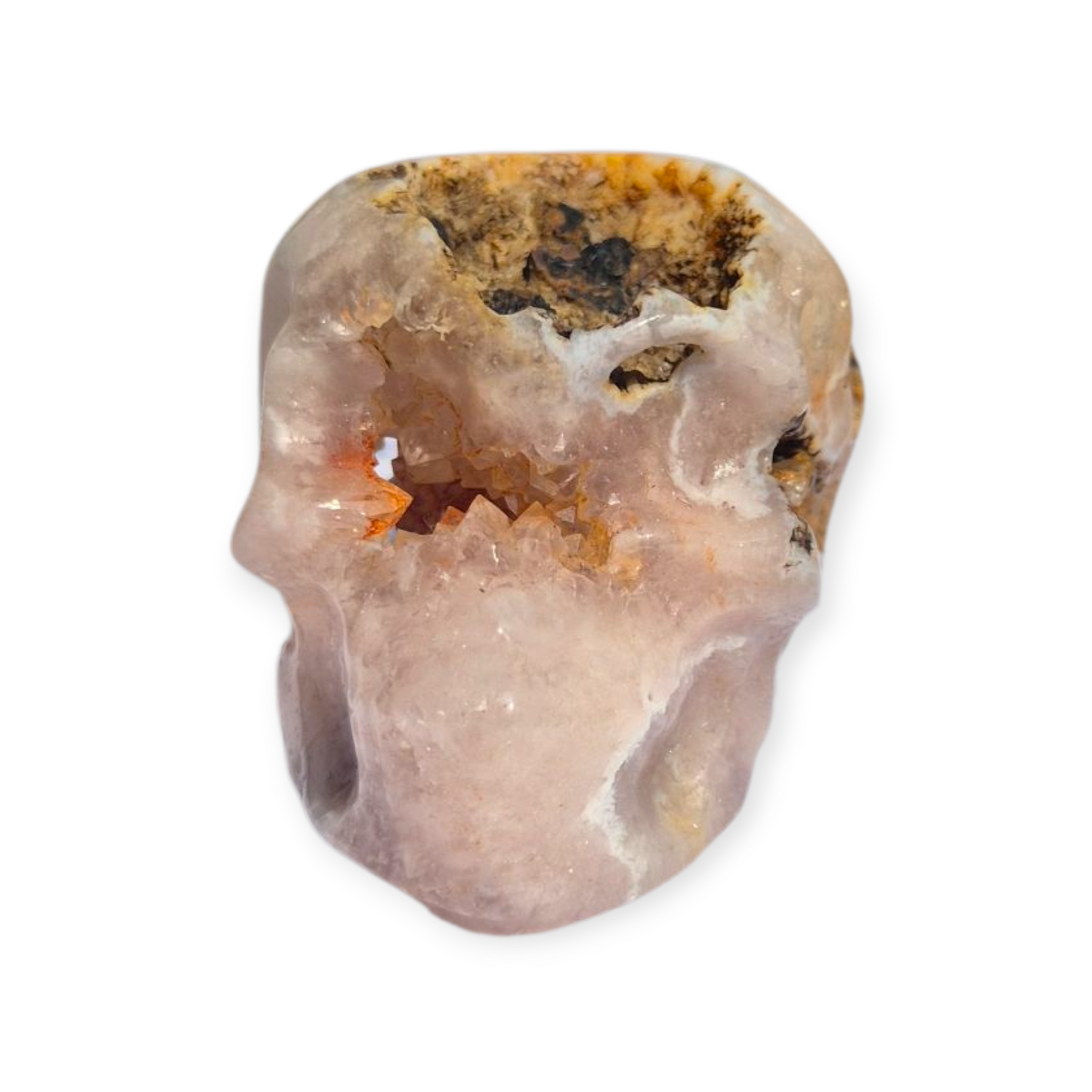 Crystals - Pink Amethyst Skull