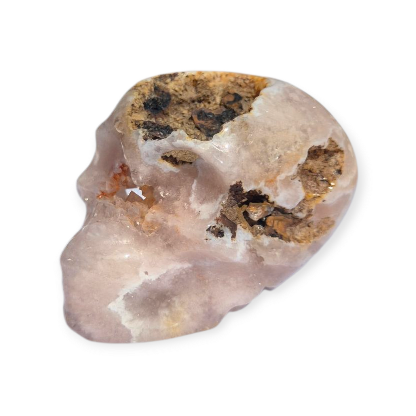 Crystals - Pink Amethyst Skull