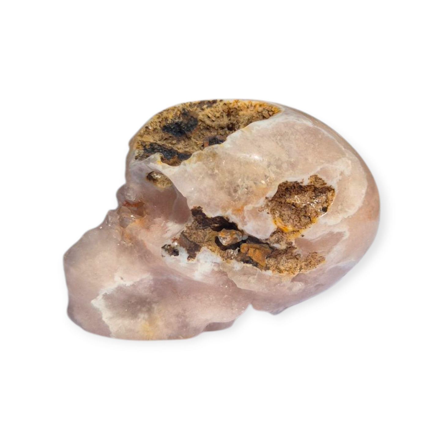 Crystals - Pink Amethyst Skull