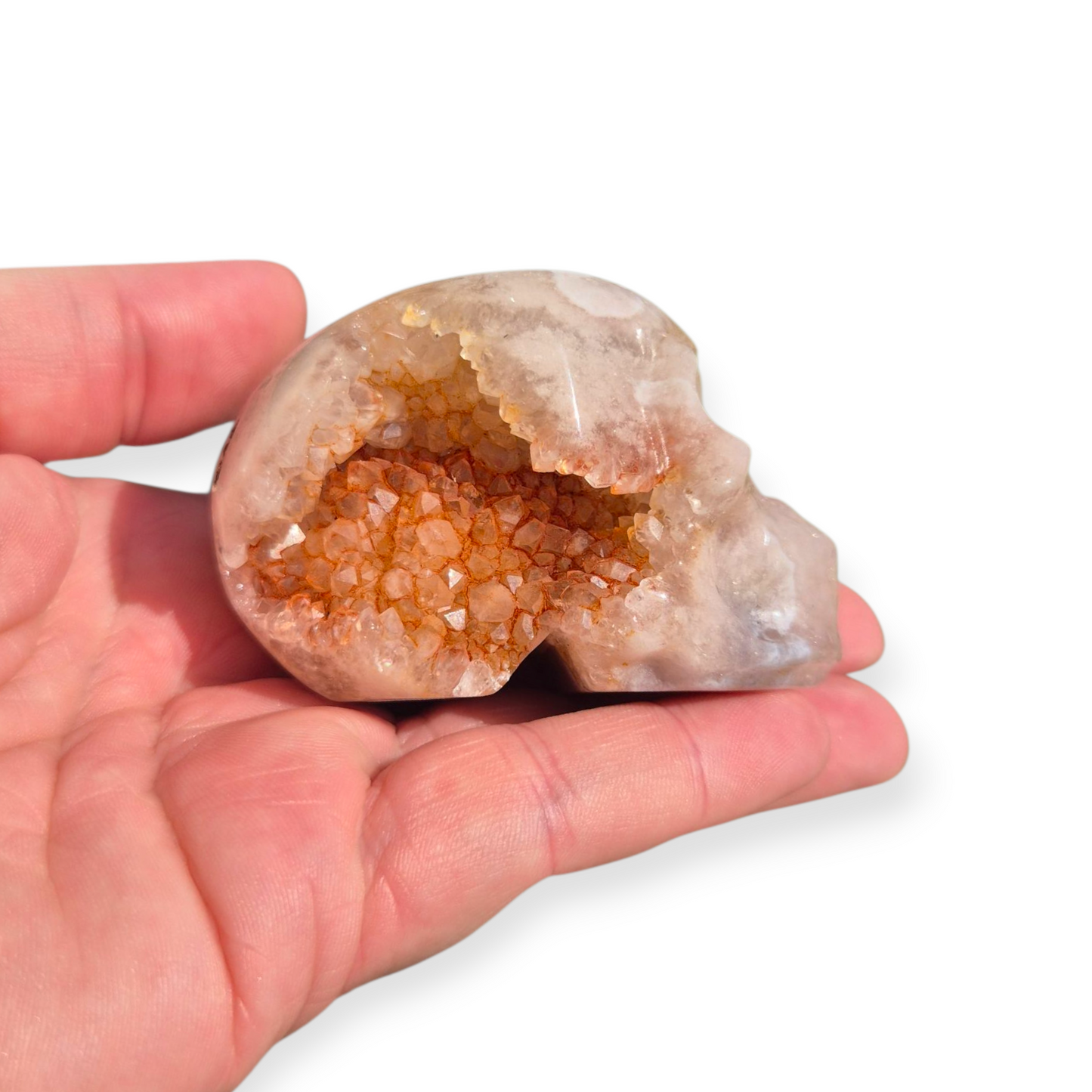 Crystals - Pink Amethyst Skull