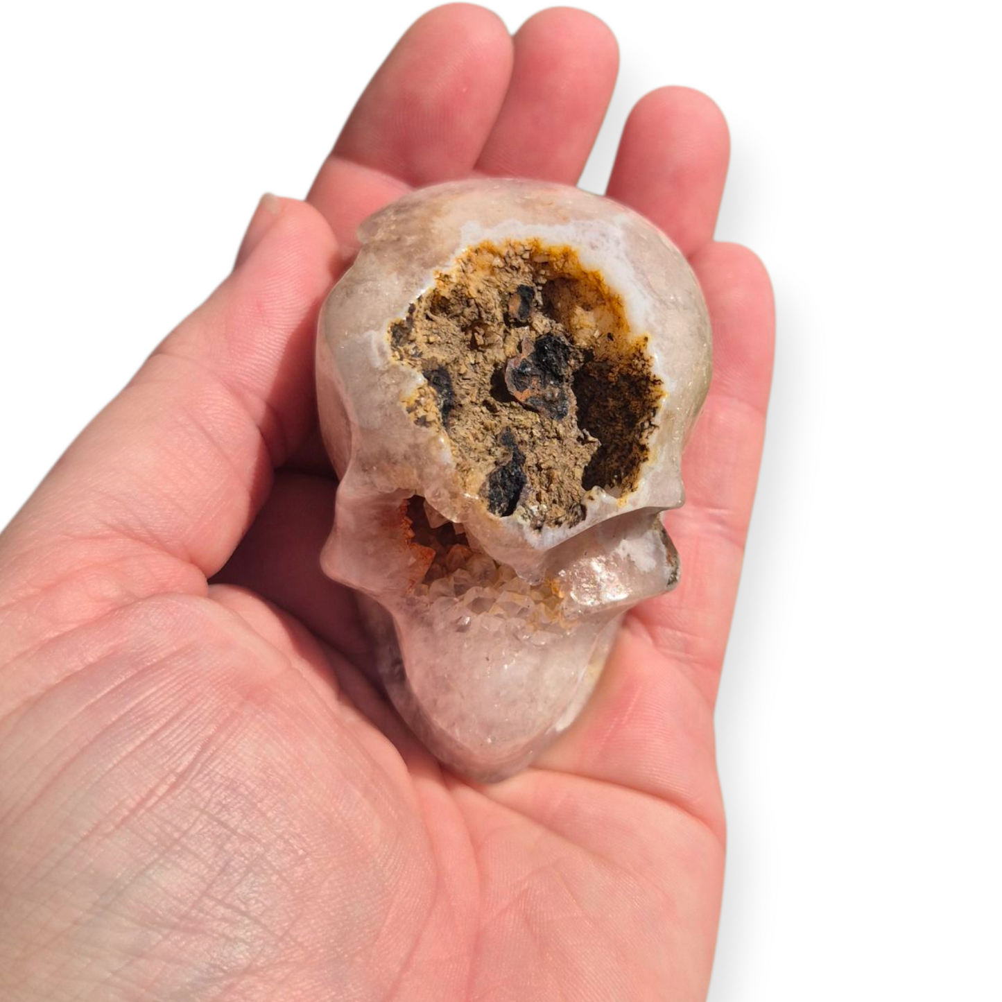 Crystals - Pink Amethyst Skull