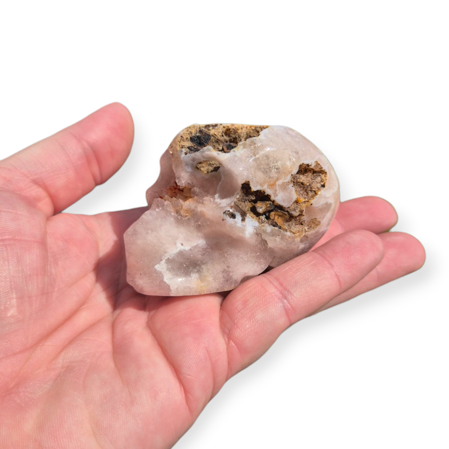 Crystals - Pink Amethyst Skull