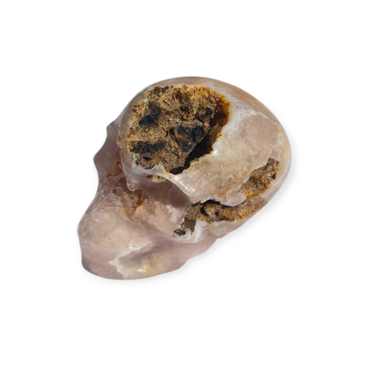 Crystals - Pink Amethyst Skull