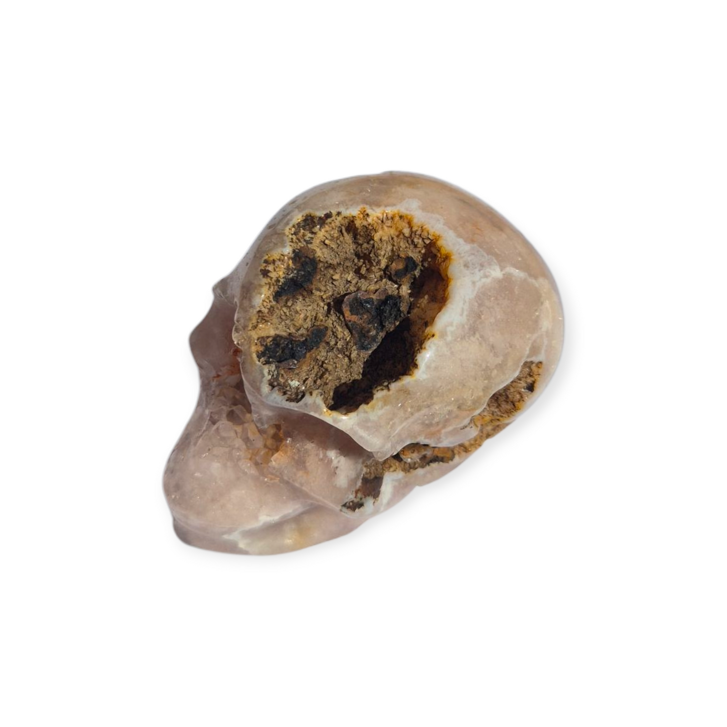 Crystals - Pink Amethyst Skull