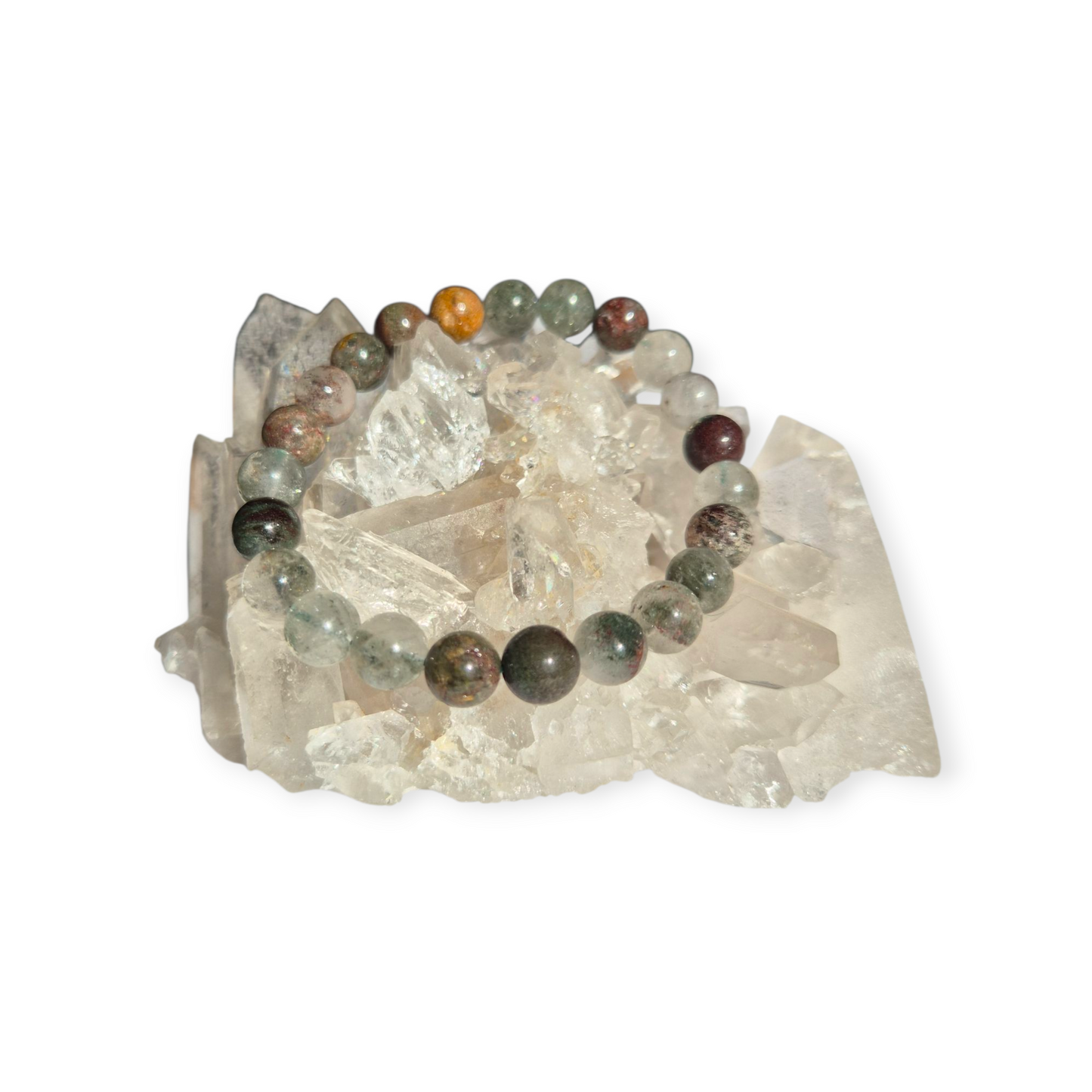 Crystals - Garden Quartz (Lodolite) Bracelet
