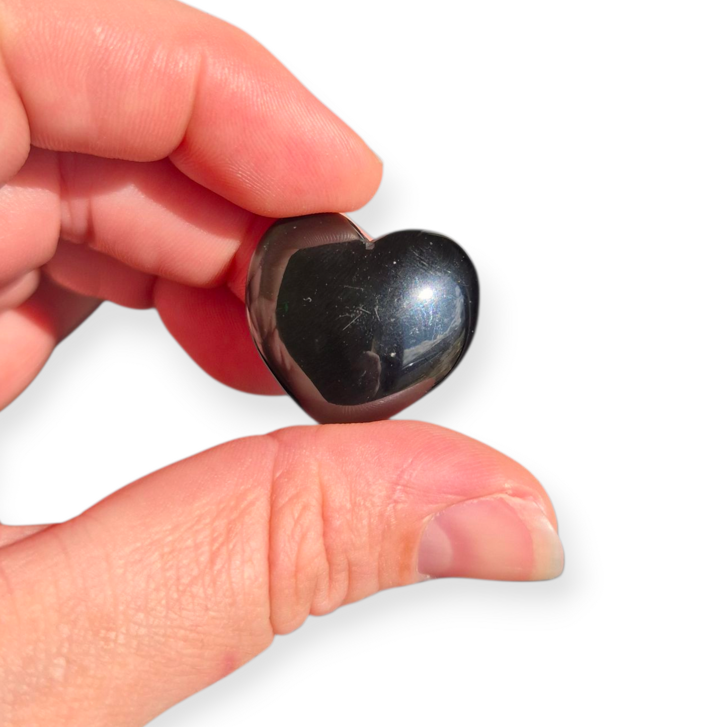 Crystals - Rainbow Obsidian Mini Hearts