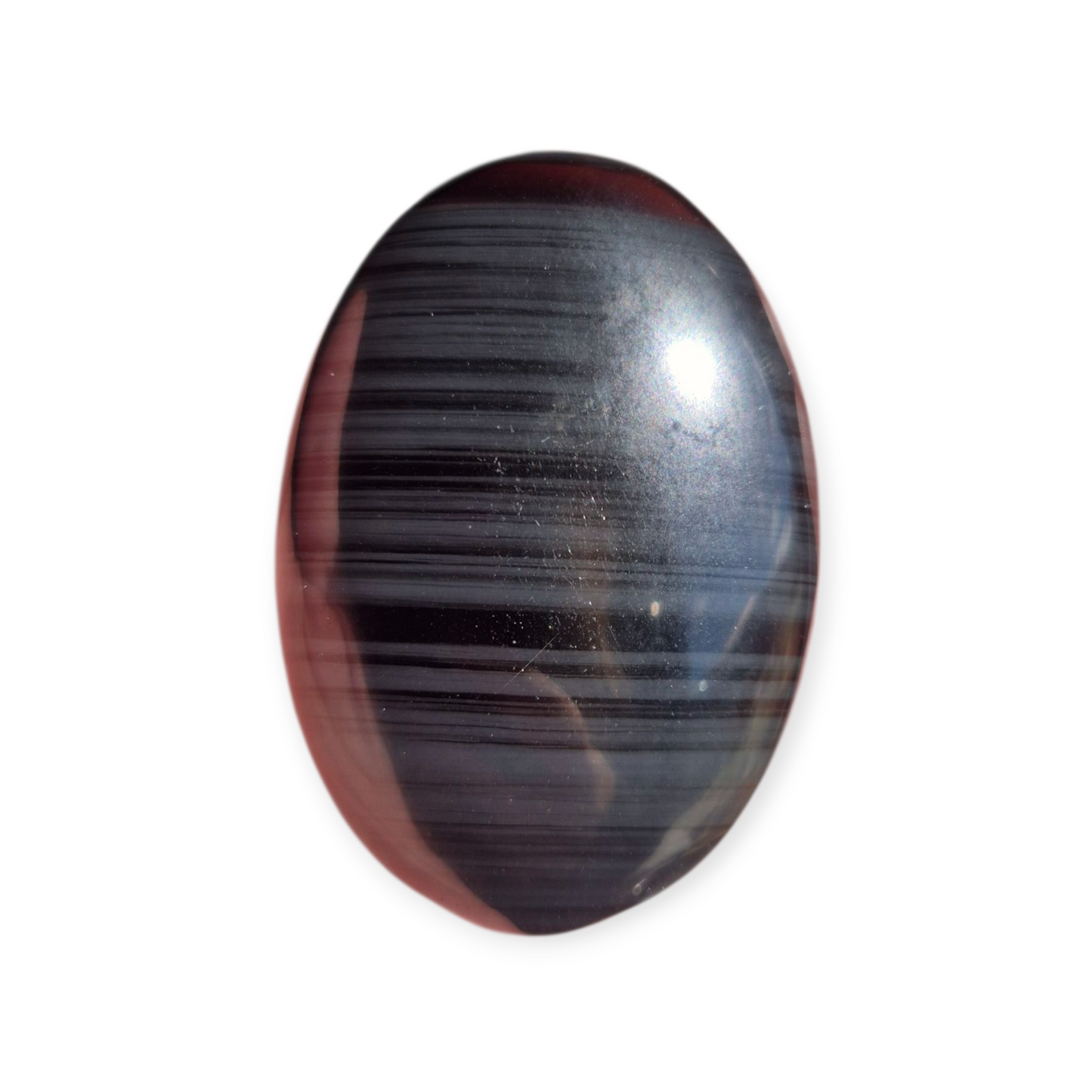 Crystals - Midnight Lace Obsidian Palmstones