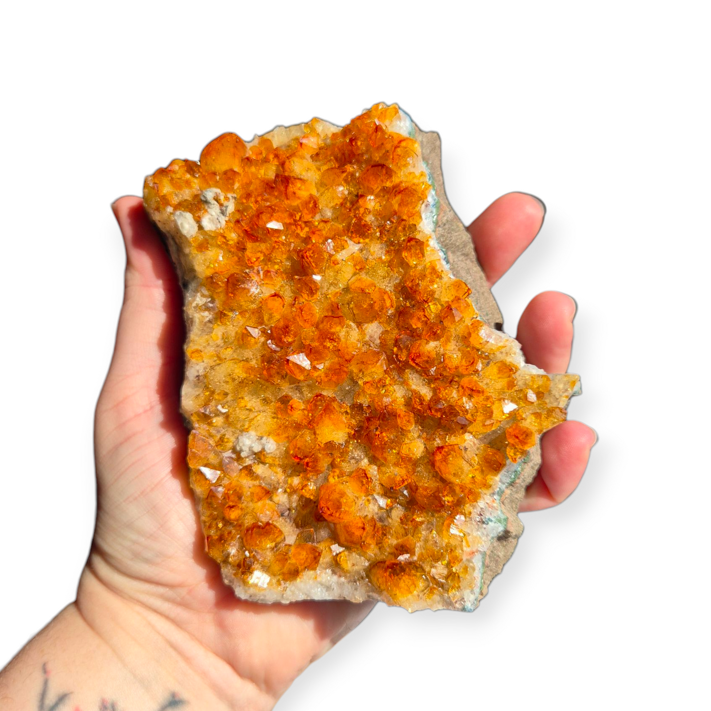 Crystals - Citrine Cluster (from Brazil)