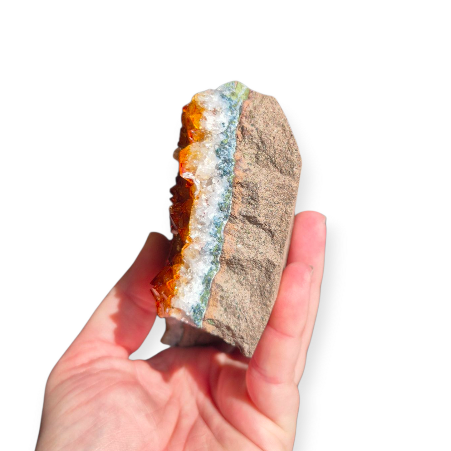 Crystals - Citrine Cluster (from Brazil)