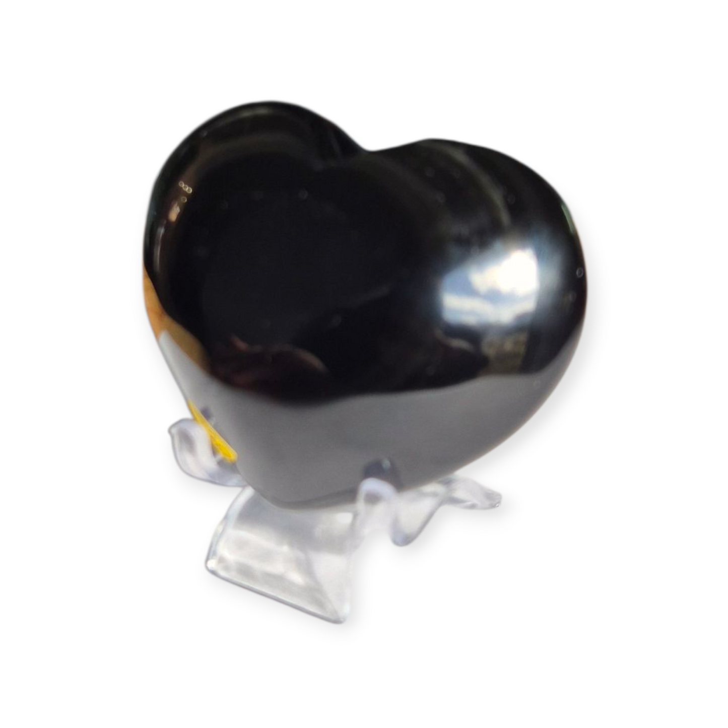 Crystals - Rainbow Obsidian Polished Heart