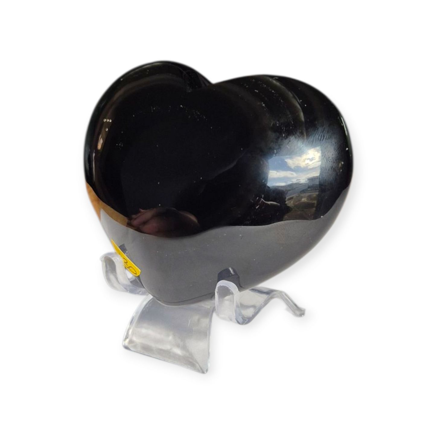 Crystals - Rainbow Obsidian Polished Heart