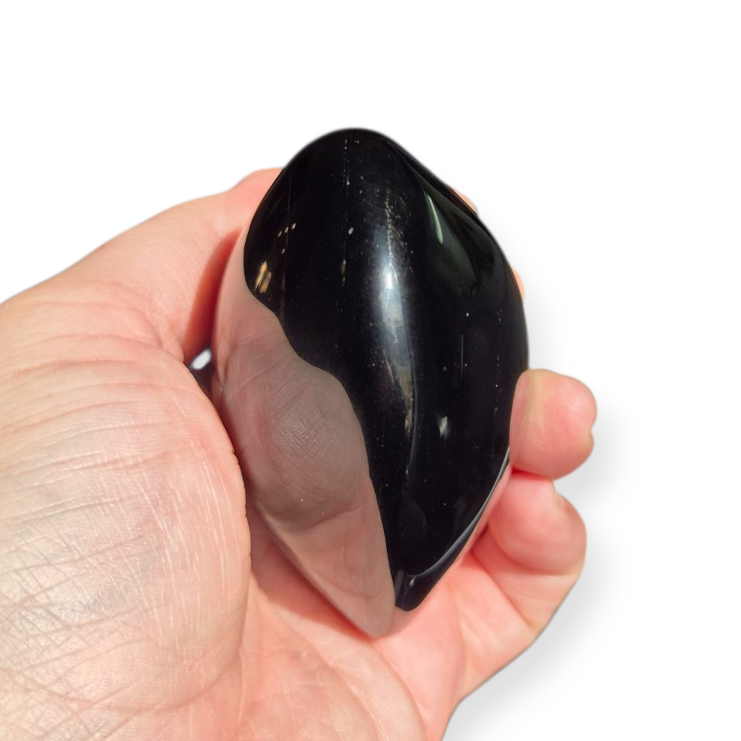 Crystals - Rainbow Obsidian Polished Heart