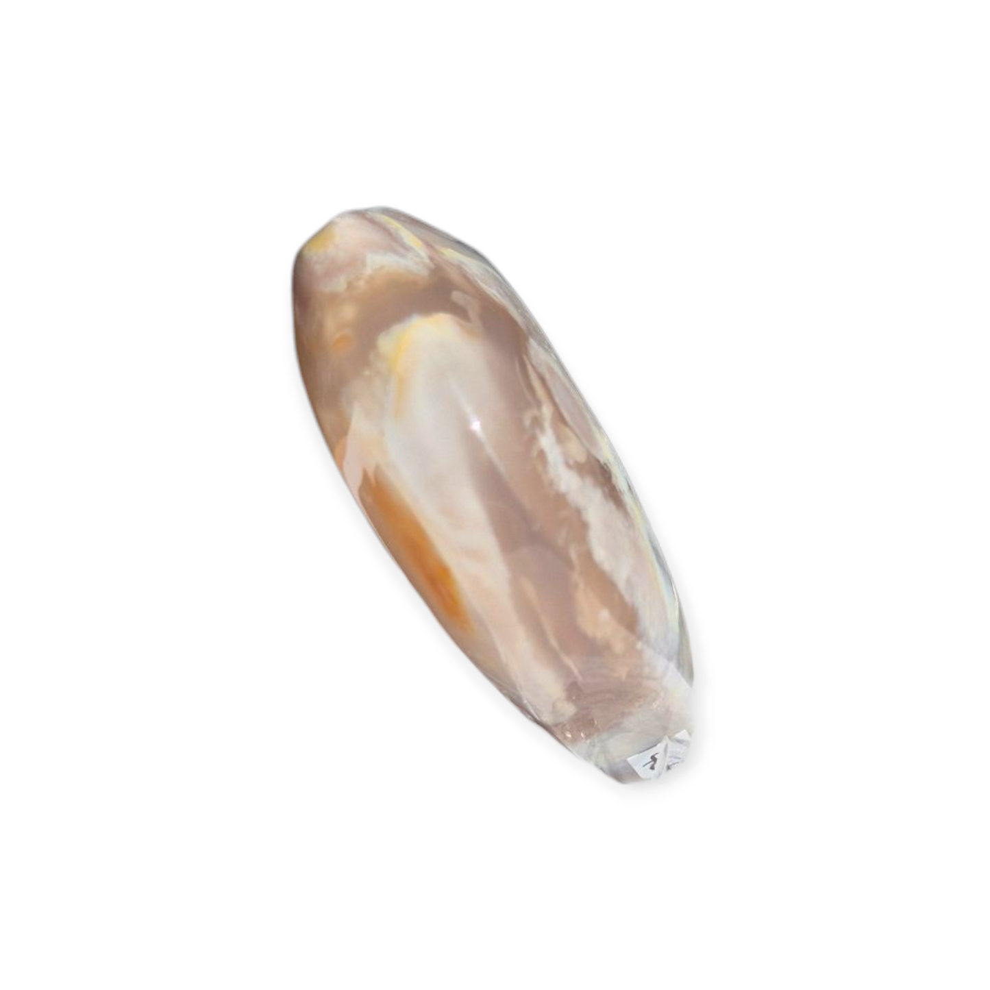 Crystals - Flower Agate Polished Heart