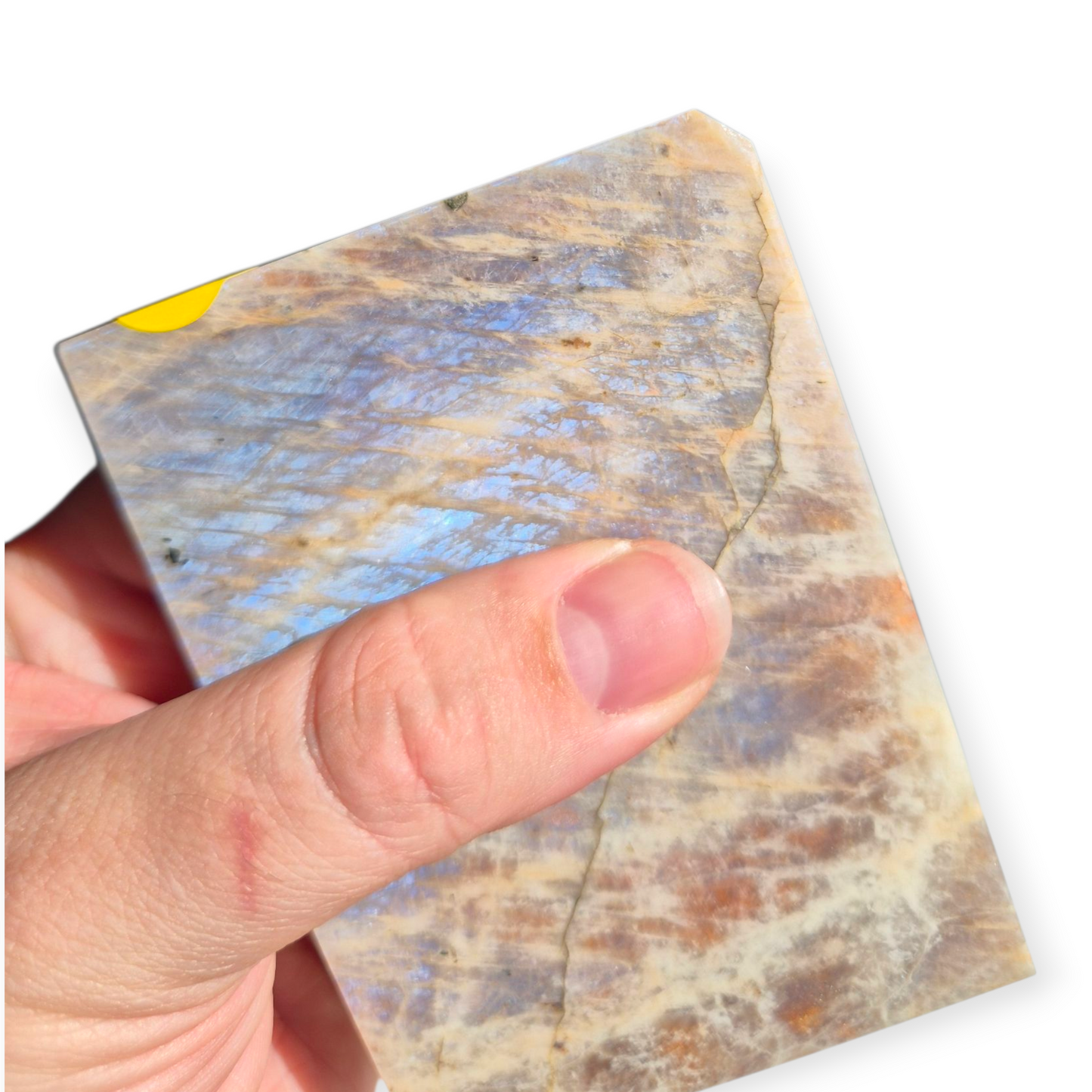 Crystals - Sunstone-Moonstone Polished Slab