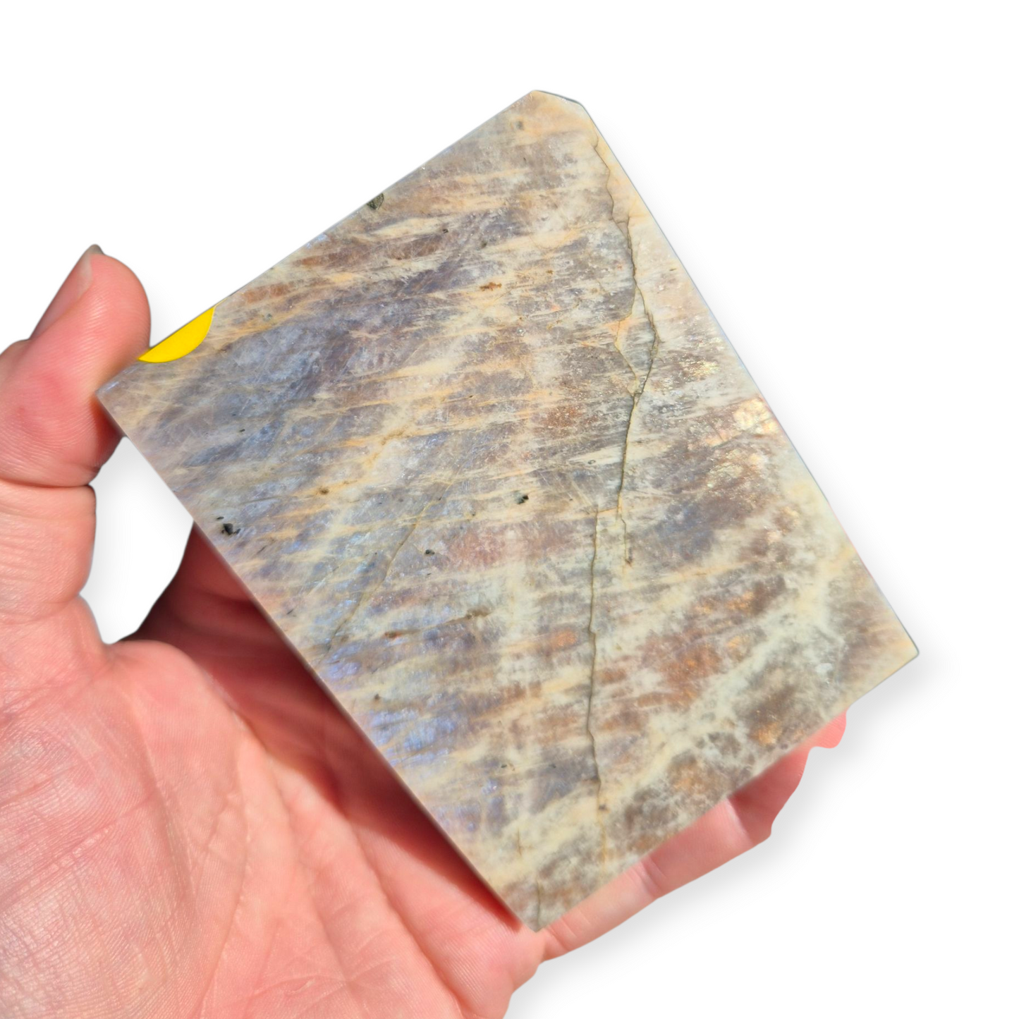 Crystals - Sunstone-Moonstone Polished Slab