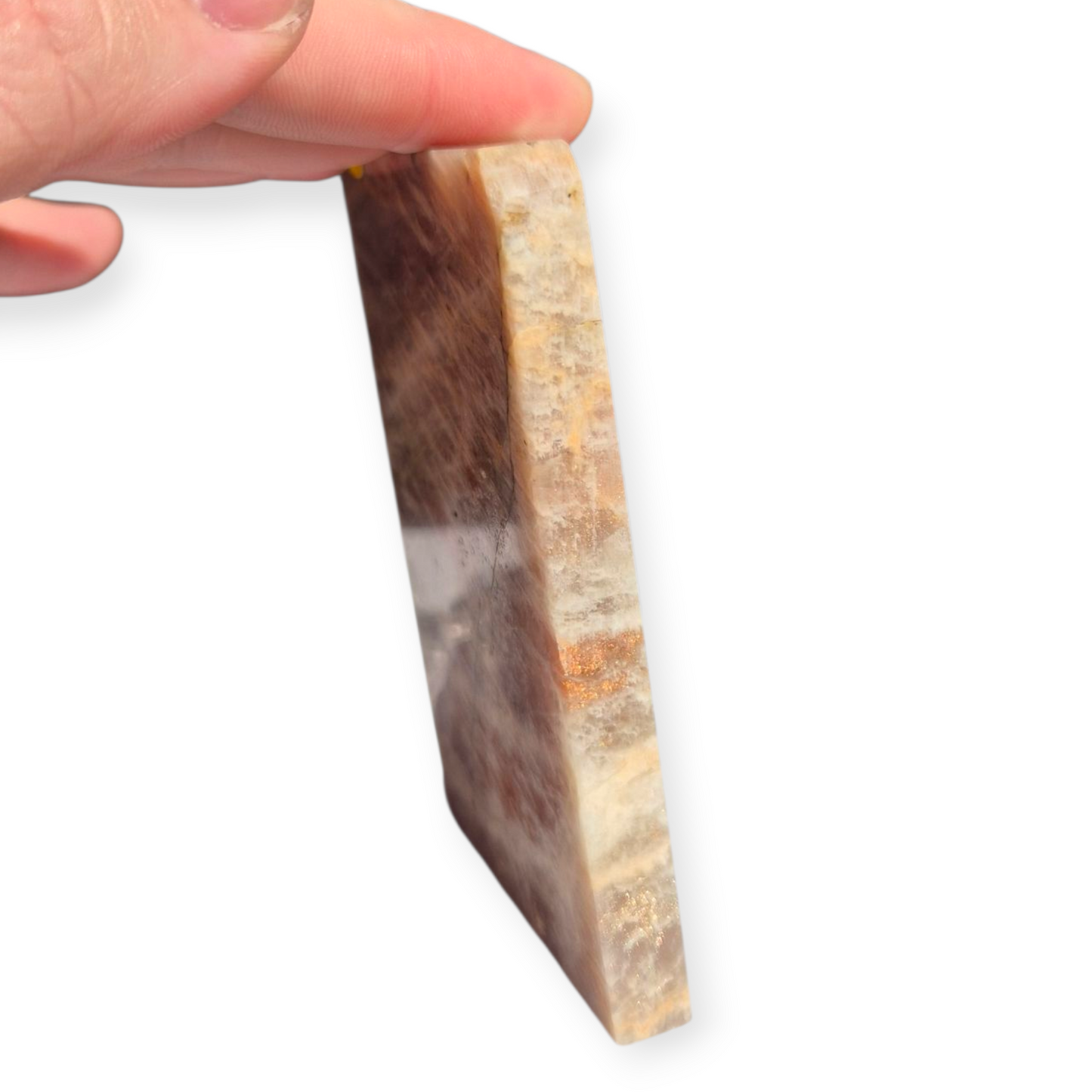 Crystals - Sunstone-Moonstone Polished Slab