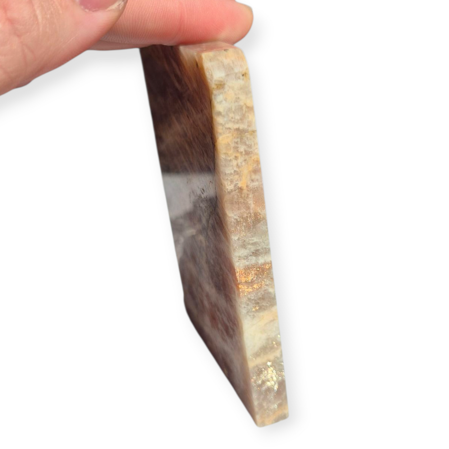 Crystals - Sunstone-Moonstone Polished Slab