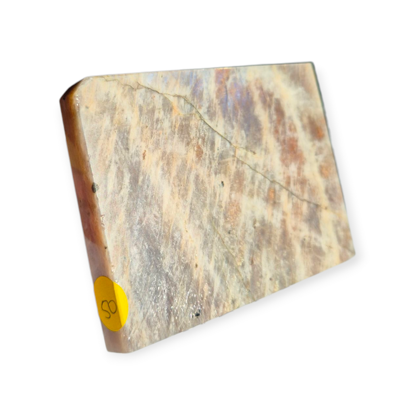 Crystals - Sunstone-Moonstone Polished Slab