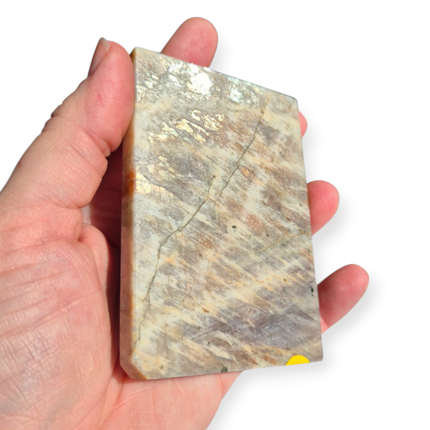 Crystals - Sunstone-Moonstone Polished Slab