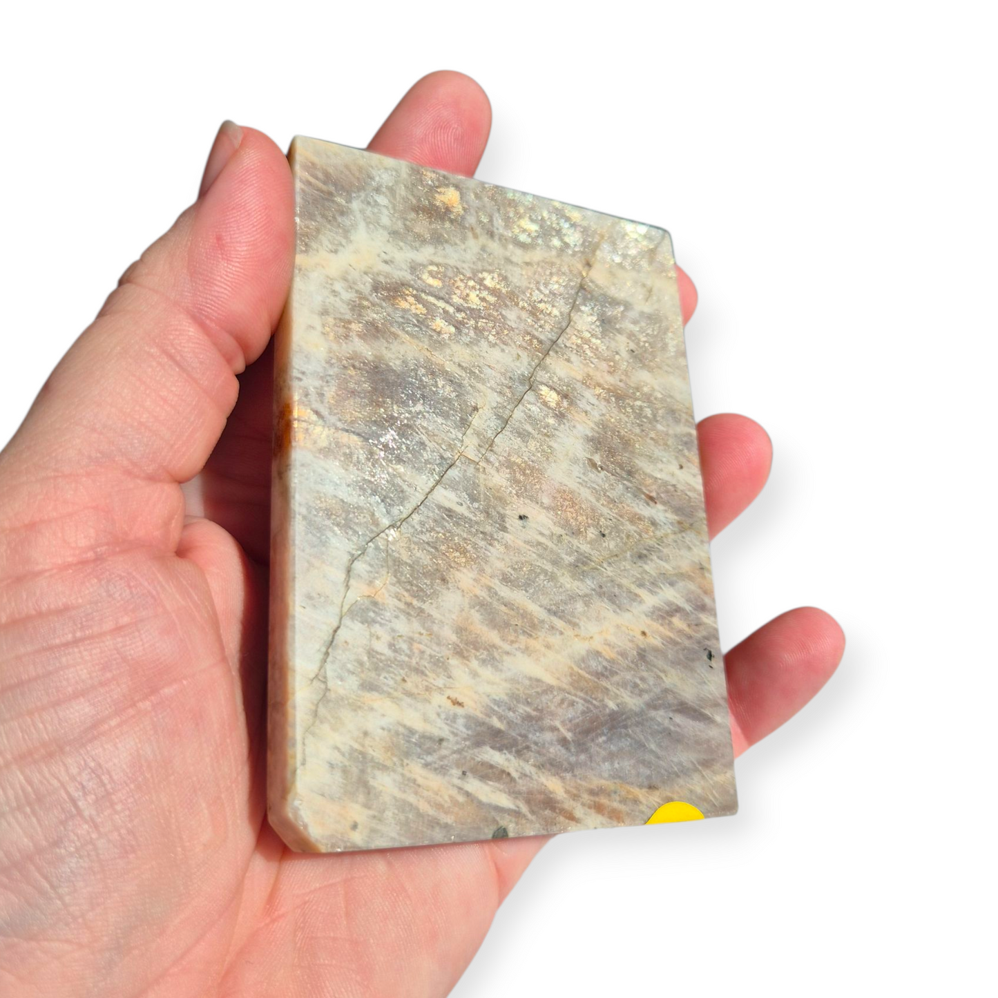 Crystals - Sunstone-Moonstone Polished Slab