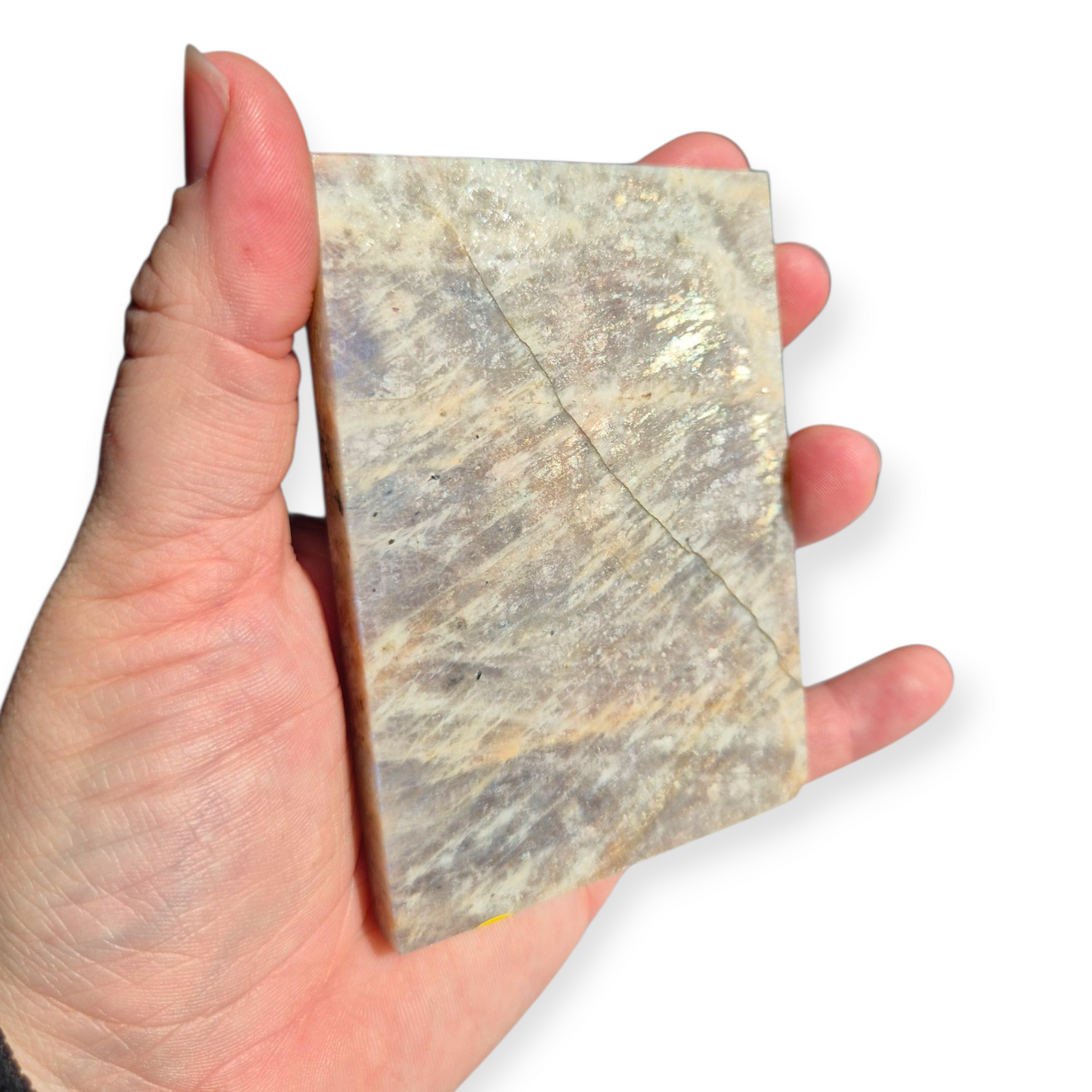 Crystals - Sunstone-Moonstone Polished Slab