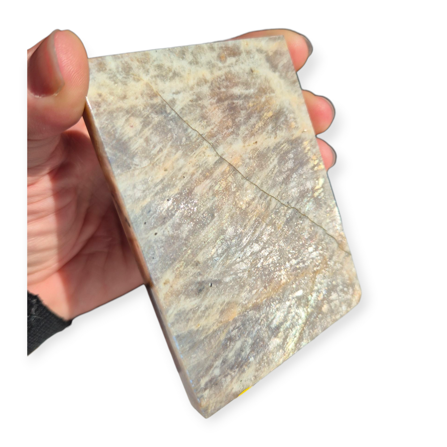 Crystals - Sunstone-Moonstone Polished Slab