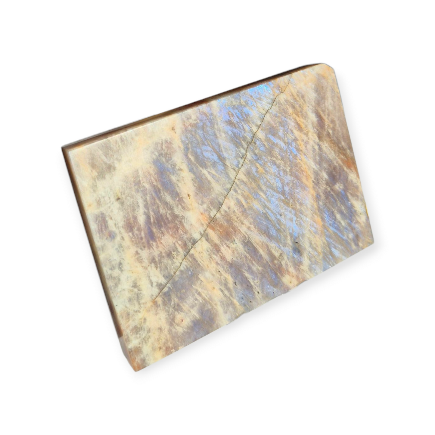 Crystals - Sunstone-Moonstone Polished Slab