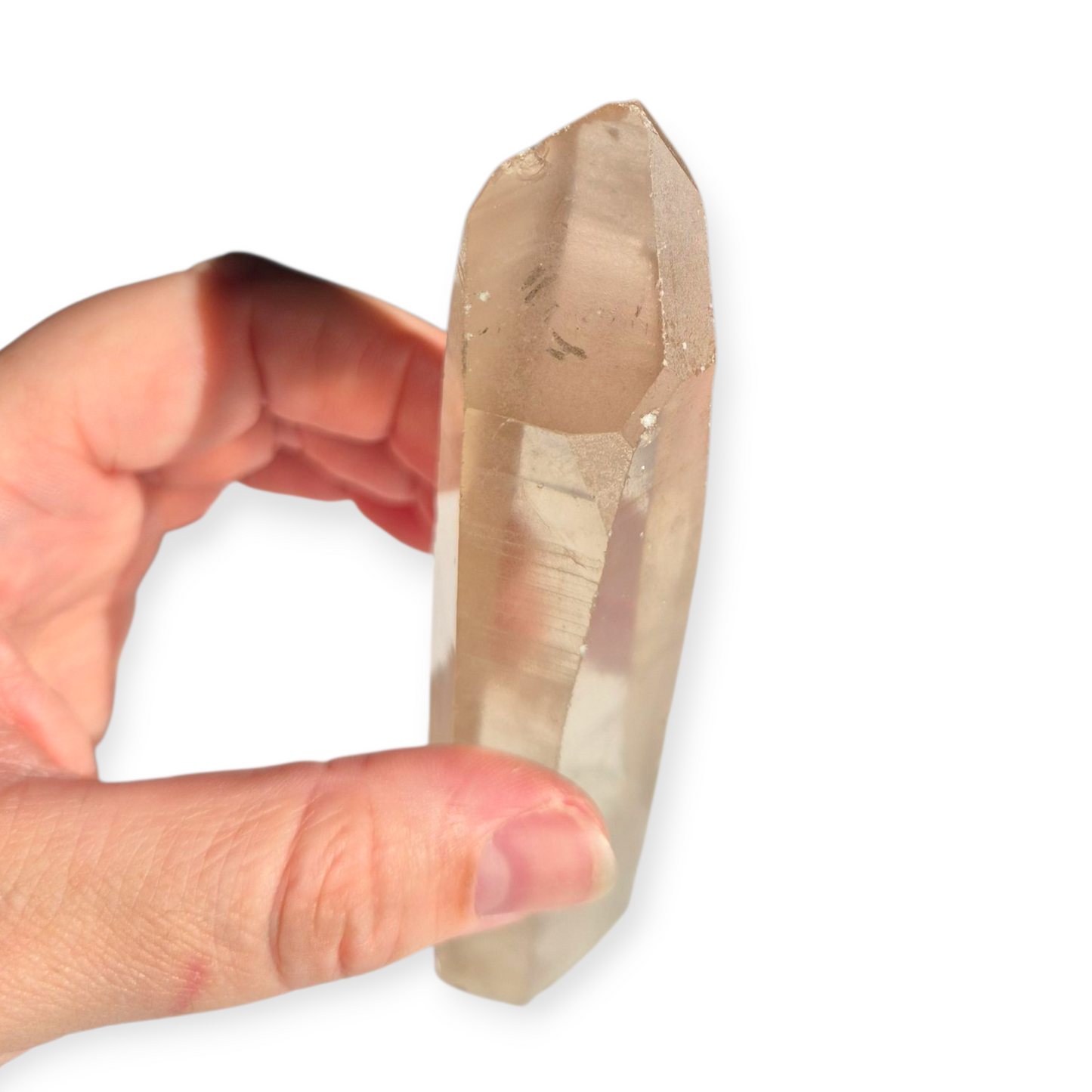 Crystals - Lemurian Smoky Quartz Natural Point