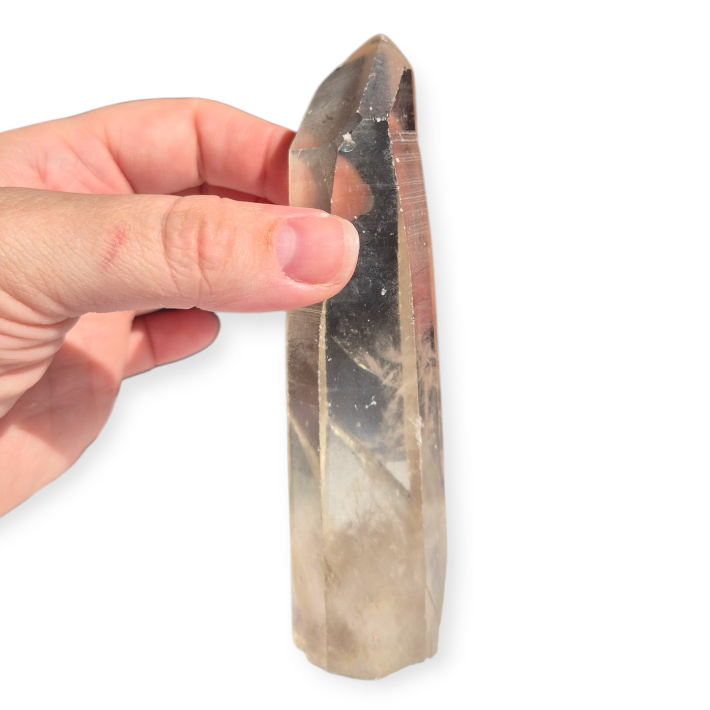 Crystals - Lemurian Smoky Quartz Natural Point