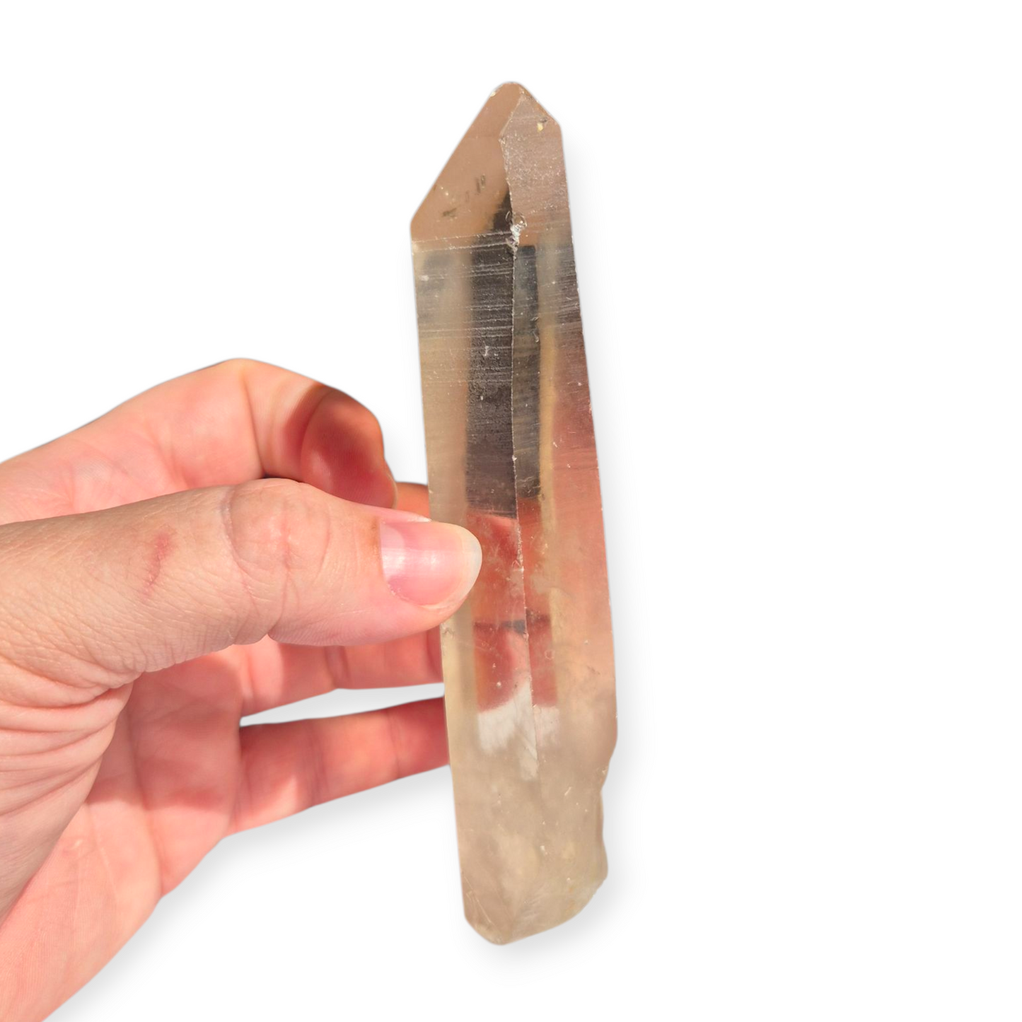 Crystals - Lemurian Smoky Quartz Natural Point