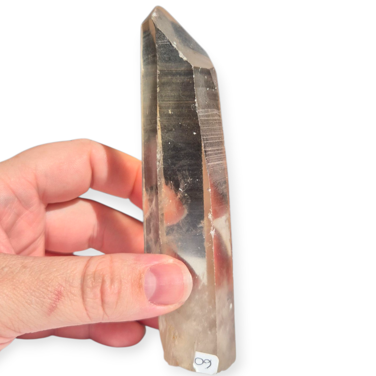 Crystals - Lemurian Smoky Quartz Natural Point