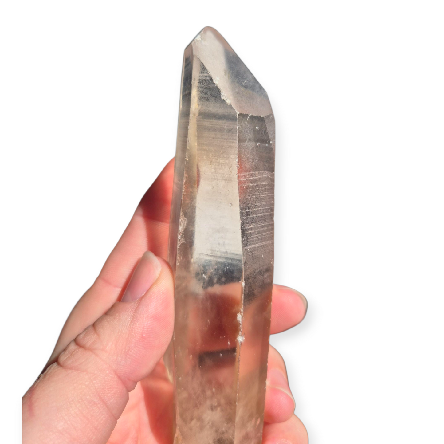 Crystals - Lemurian Smoky Quartz Natural Point
