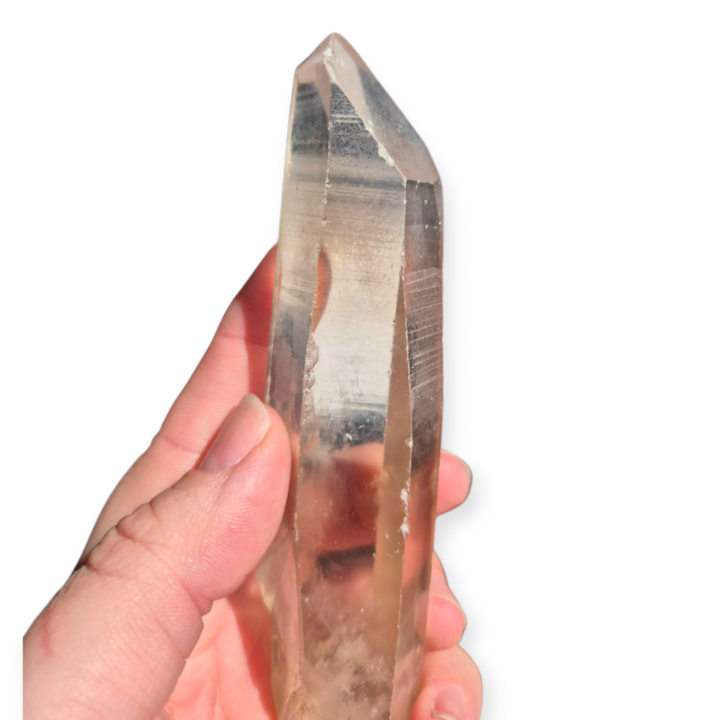 Crystals - Lemurian Smoky Quartz Natural Point