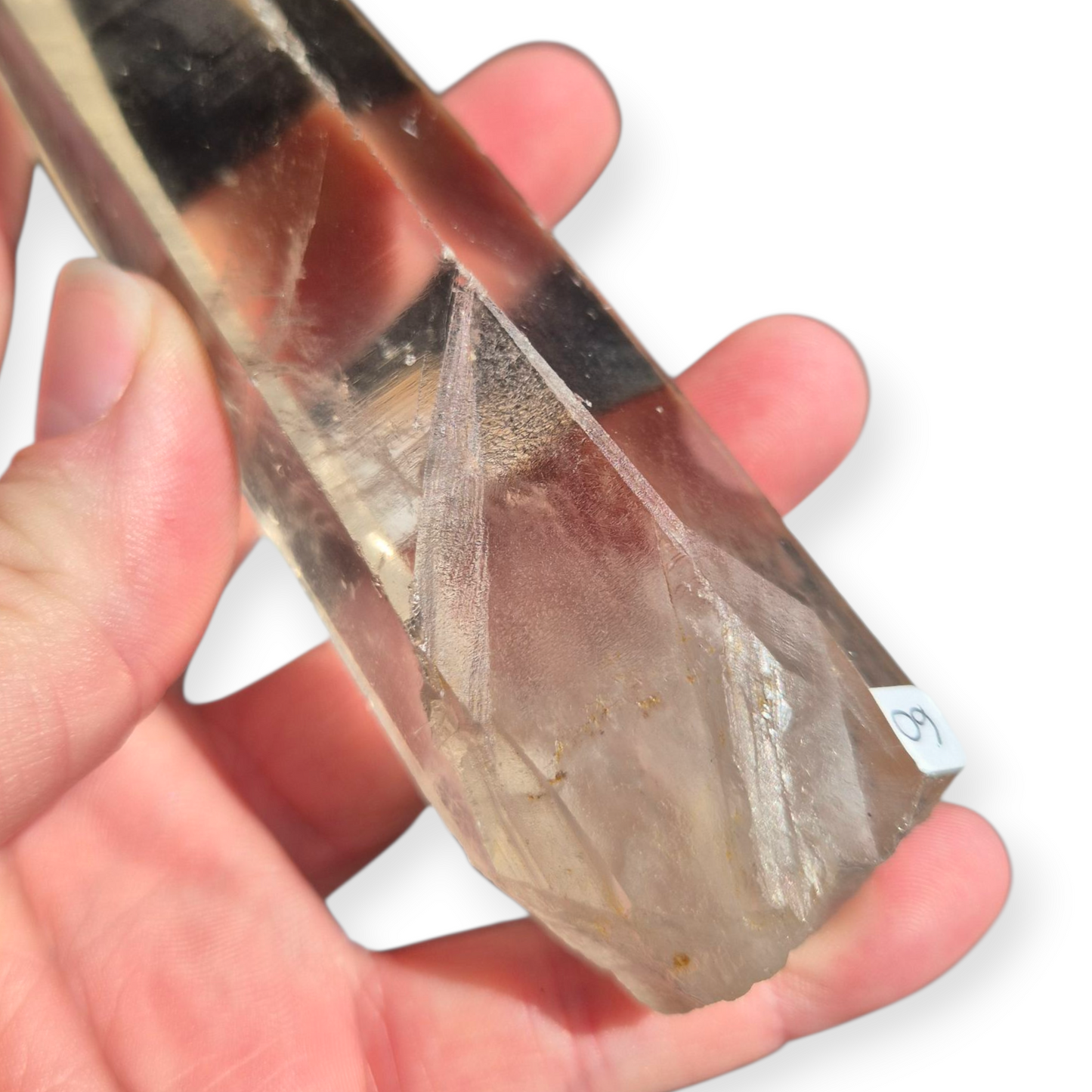 Crystals - Lemurian Smoky Quartz Natural Point