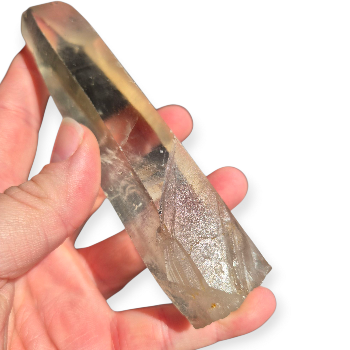 Crystals - Lemurian Smoky Quartz Natural Point