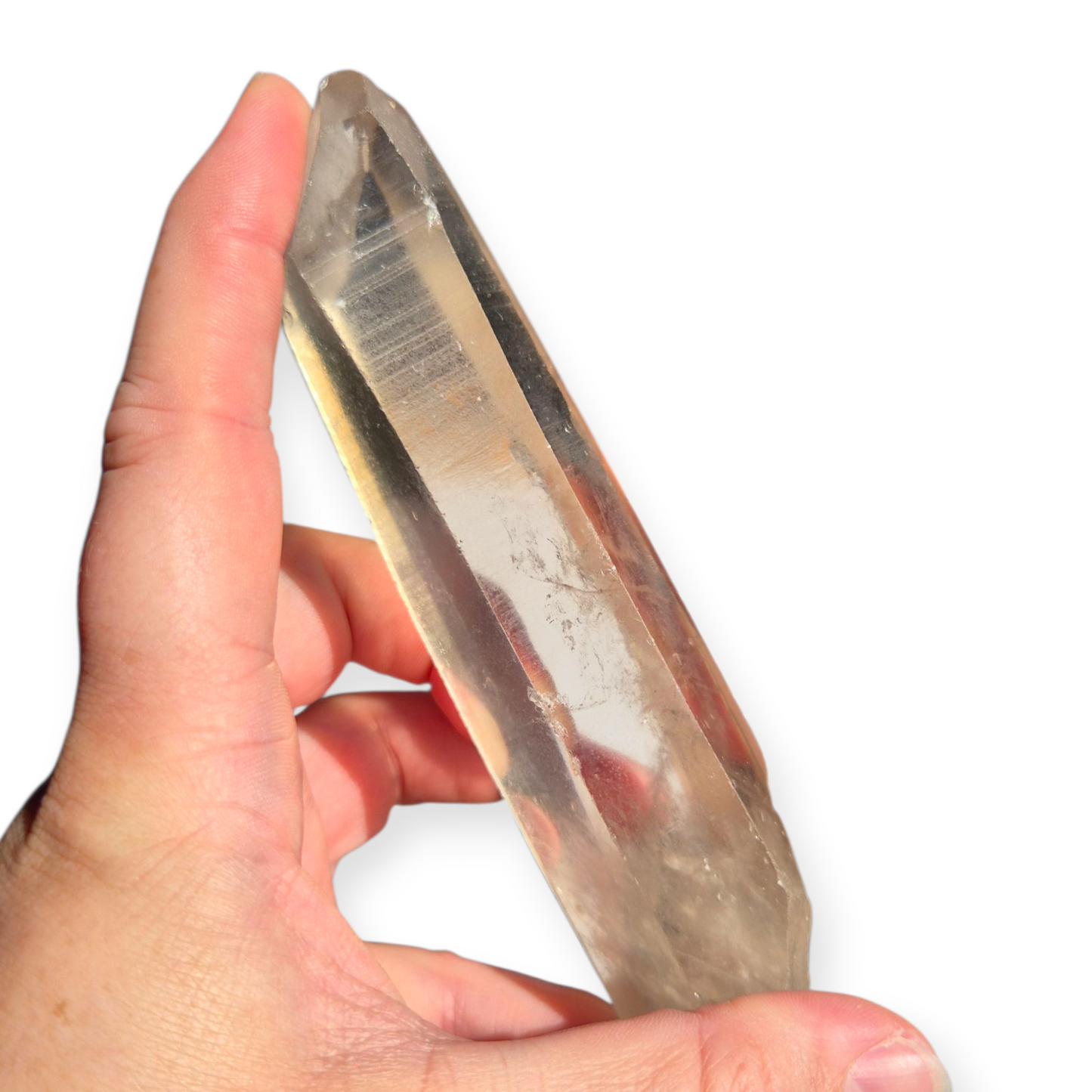 Crystals - Lemurian Smoky Quartz Natural Point