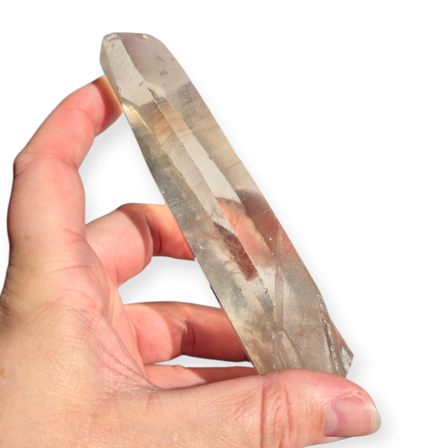 Crystals - Lemurian Smoky Quartz Natural Point