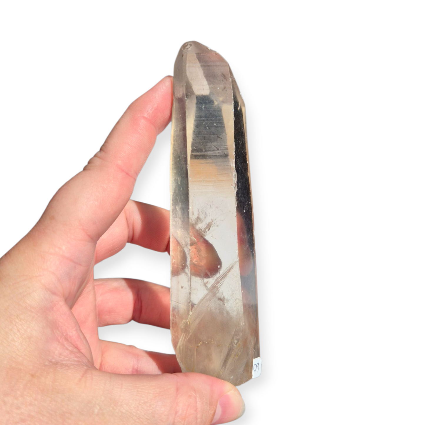 Crystals - Lemurian Smoky Quartz Natural Point