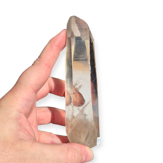 Crystals - Lemurian Smoky Quartz Natural Point