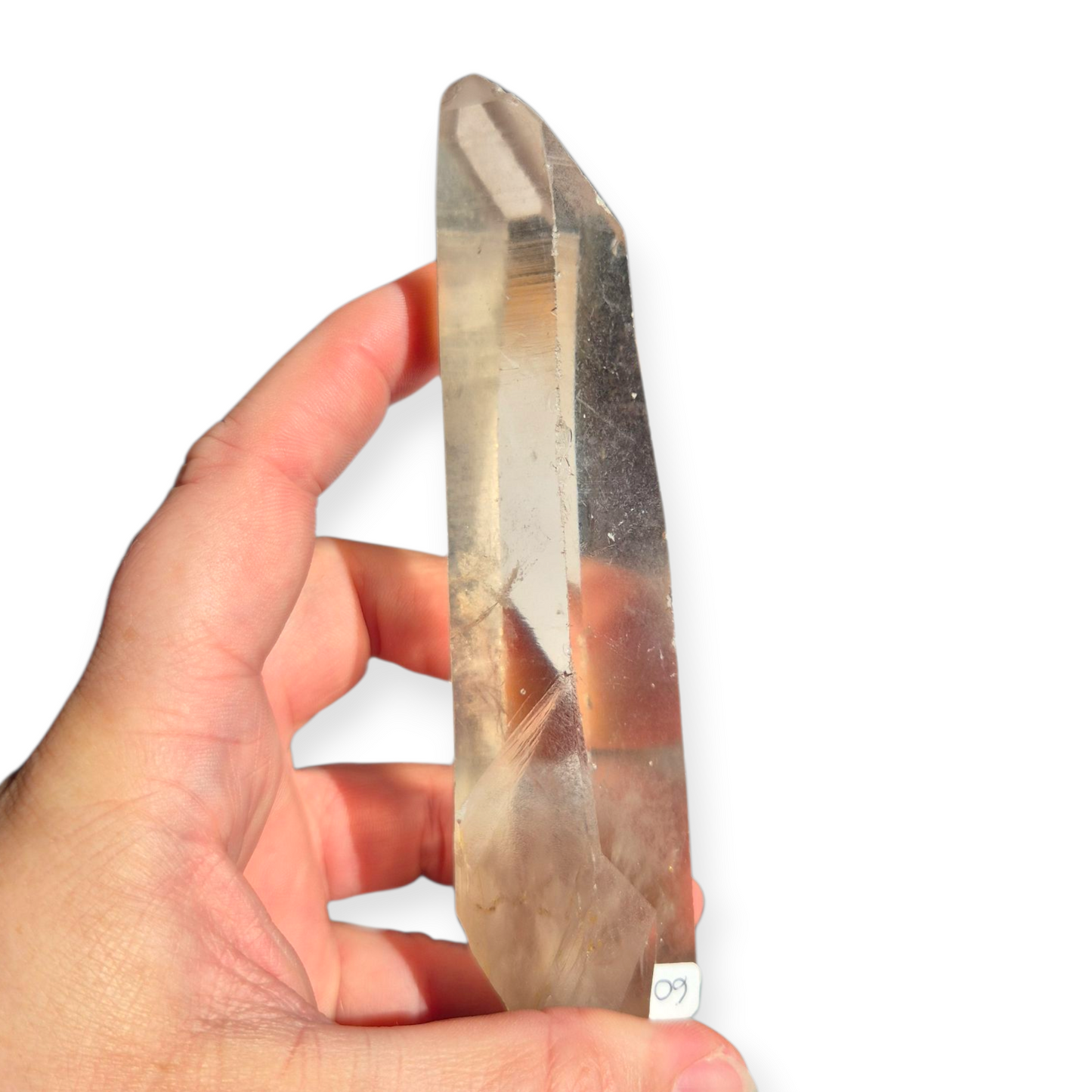 Crystals - Lemurian Smoky Quartz Natural Point