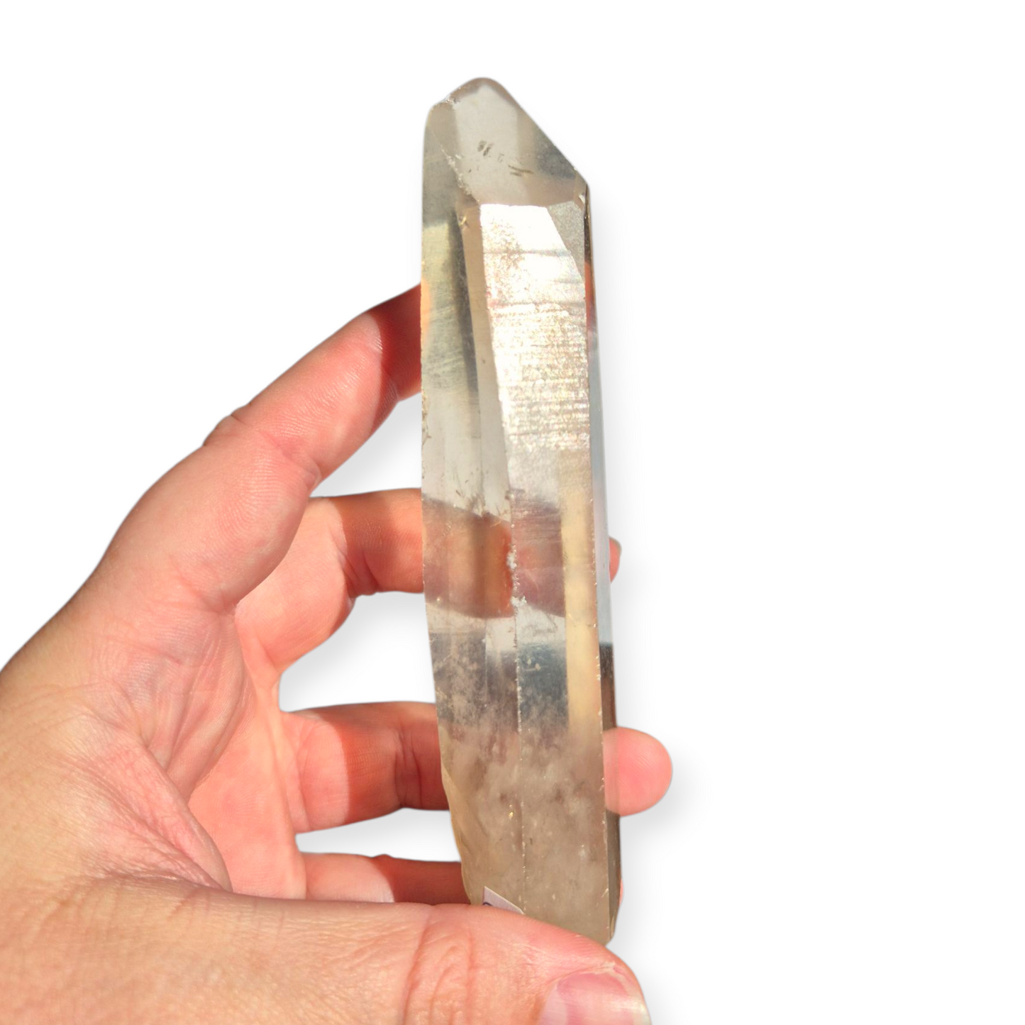 Crystals - Lemurian Smoky Quartz Natural Point