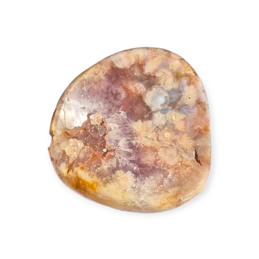 Crystals - Pink Amethyst & Flower Agate Bowl