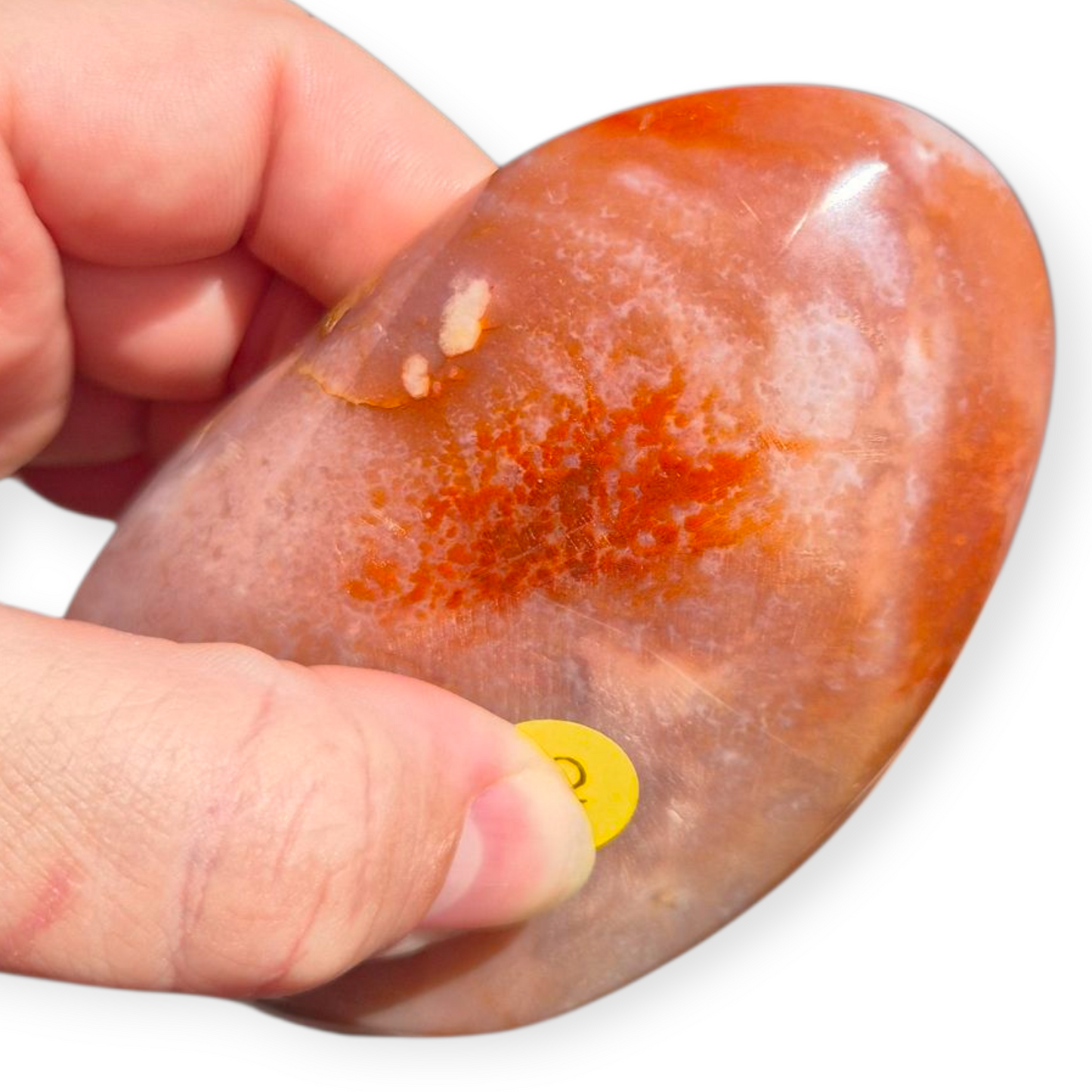 Crystals - Carnelian & Flower Agate Bowl