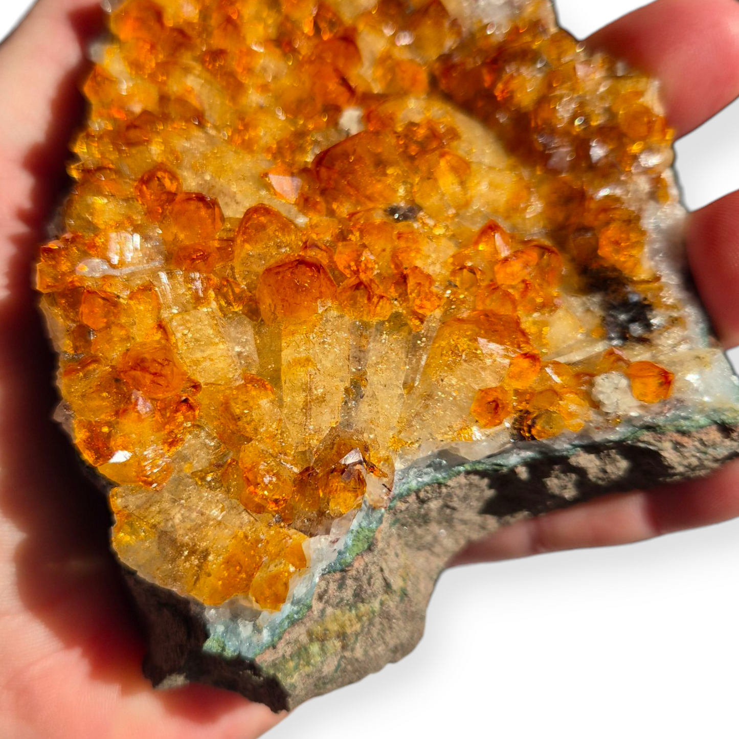 Crystals - Citrine Cluster (from Brazil)